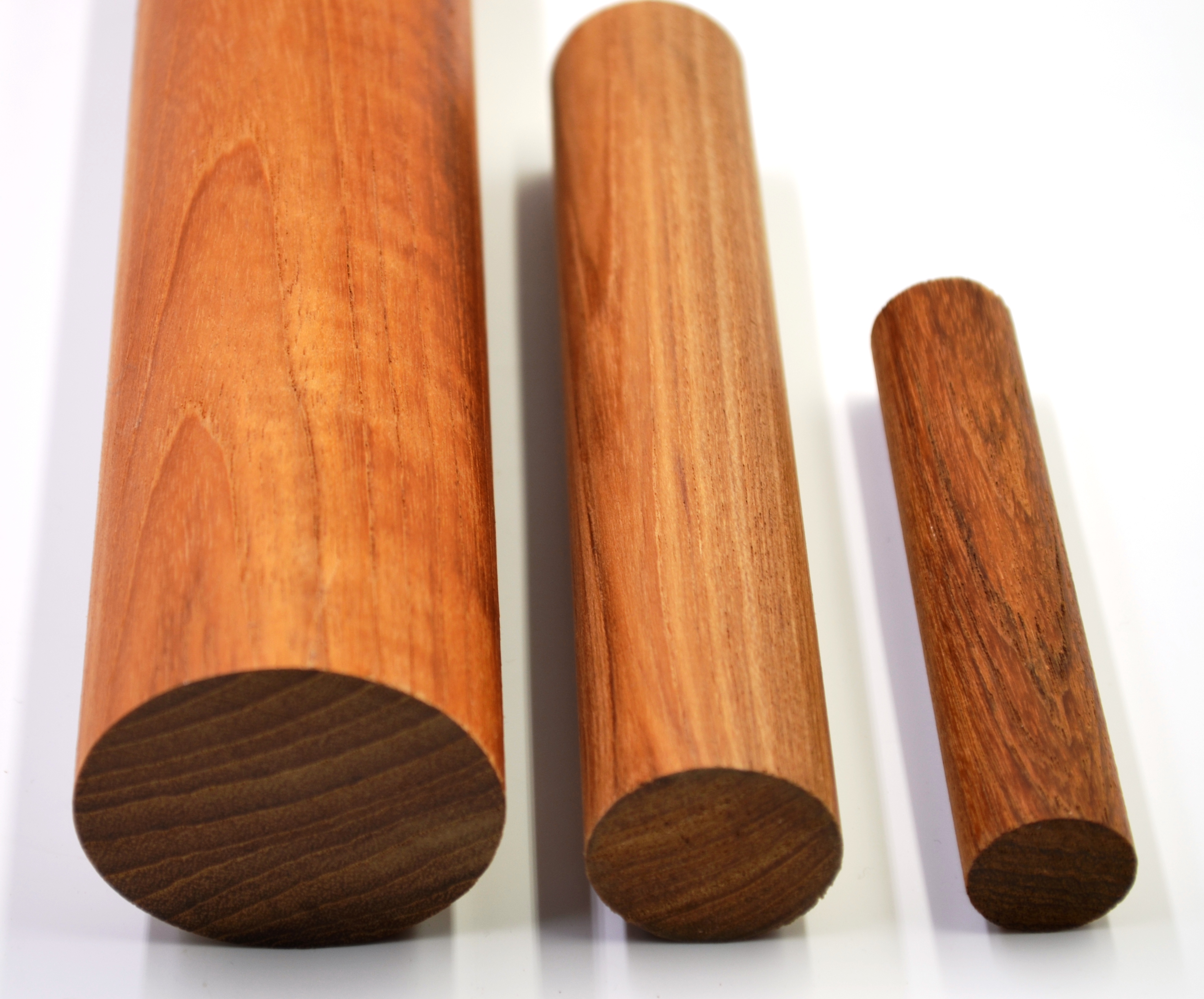 Teak Rundstab Profilleiste