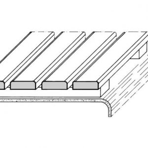 Sapeli Rechteckleiste beidseitig abgerundet aus Sitzgrätingleiste-11
