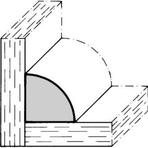 Sapeli Viertelstab Profil Muster 61