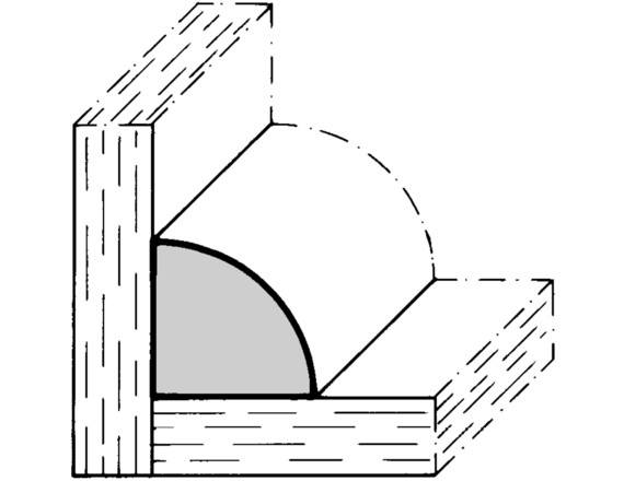Sapeli Viertelstab Profil Muster 61