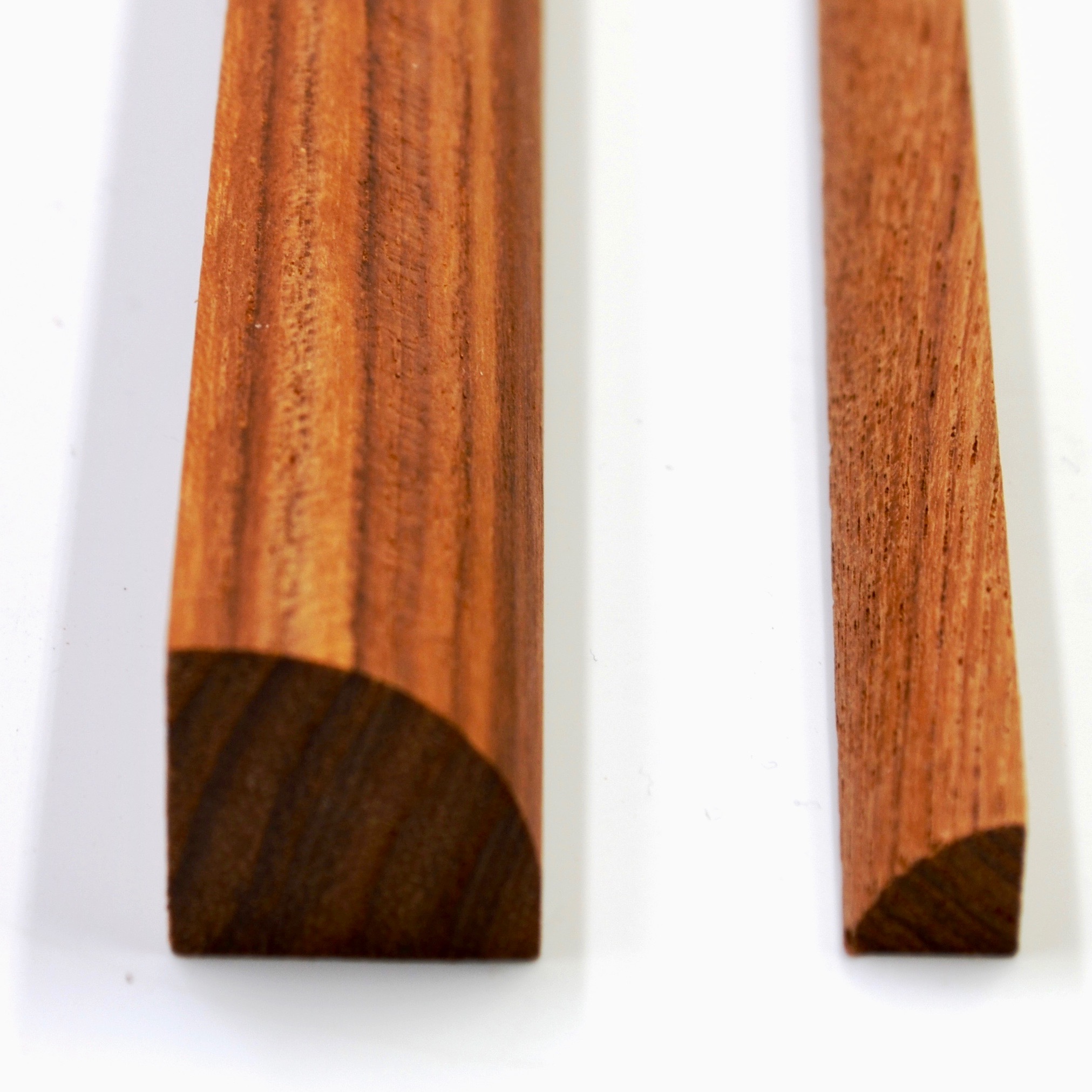 Teak Viertelstab Profilleiste aus Teakholz