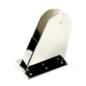 Edelstahl Mastfuß für Lichtmast 50mm für Motorboot-Ziermast