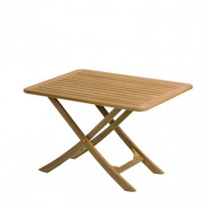 Teak Klapptisch 110 x 70 cm - 3-fach-verstellbar (Art. 3082)