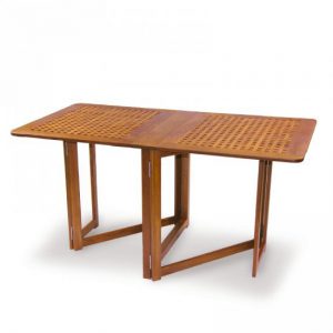 Teak Klapptisch 145 x 78 cm Grätingdesign