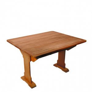 Teak Massivtisch 90 x 70 cm