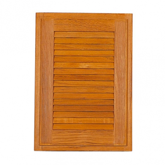 Teak Jalousie zum Einbau - 726-2