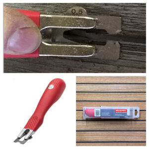 Fugenmesser und Abstoßmesser MOZART